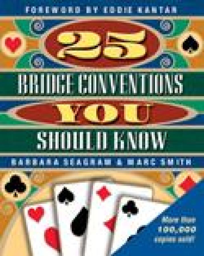 25 Bridge Conventions You Should Know Bridge Book - Seagram-Free Shipping Single Copy